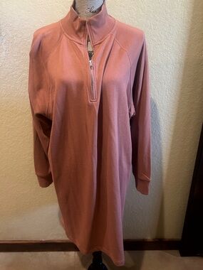 Gap rust, 3/4 zip, dress, athleisure, size L tall, NWT | offer on description
